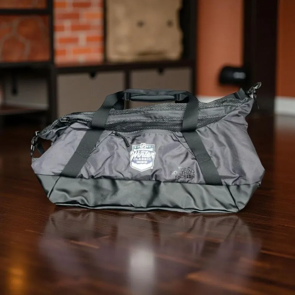 The North Face NHL Discover New Amsetdam Vodka Apex Duffel Bag Black Nylon
